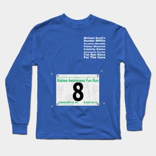 Dunder Mifflin Fun Run Race #8 (Phyllis) Long Sleeve T-Shirt